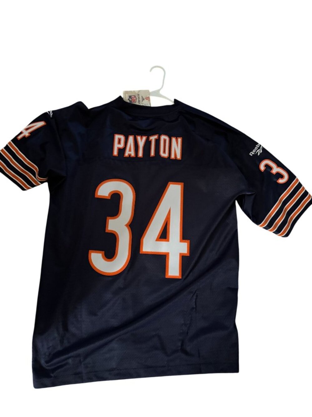Walter Payton Chicago Bears Throwback Jersey Reebok NFL Vintage Collection XL NW - Picture 6 of 9